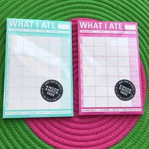 KNOCK KNOCK PADS ✨NEW✨ with 🏷tags!✨ FOOD DIARY